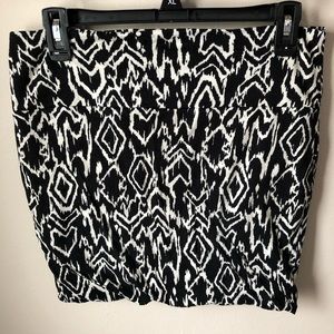 delia*s Stretch Patterned Pencil Mini Skirt